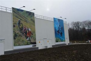 Decathlon Bielsko-Biała - reklamy zewnętrzne
