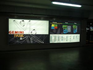 Gemini Park Bielsko-Biała - kasetony podświetlane